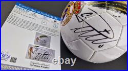Cristiano Ronaldo Real Madrid F. C. Ball Hand Signed COA Free shipping worldwide