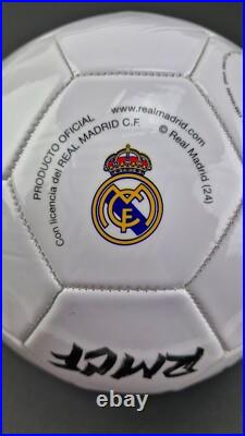 Cristiano Ronaldo Real Madrid F. C. Ball Hand Signed COA Free shipping worldwide