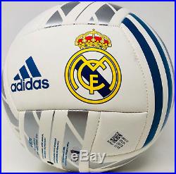 Cristiano Ronaldo Signed Adidas Real Madrid Ball Beckett Bas Witness