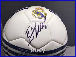Cristiano Ronaldo Signed Adidas Real Madrid Soccer Ball Beckett Witnessed COA 1A
