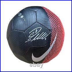 Cristiano Ronaldo Signed Autograph Ball Futball Soccer CR7 Portugal Nike COA SUI