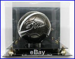 Cristiano Ronaldo Signed Autographed Cr7 Soccer Ball With Custom Case Psa/dna