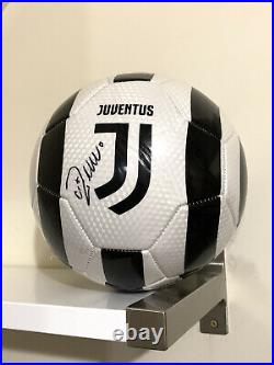 Cristiano Ronaldo Signed Autographed Juventus Soccer Ball CR7 Football
