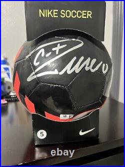 Cristiano Ronaldo Signed Autographed Size 5 Nike Soccer Ball COA GA Witnessed