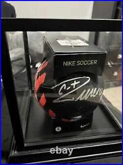 Cristiano Ronaldo Signed Autographed Size 5 Nike Soccer Ball COA GA Witnessed