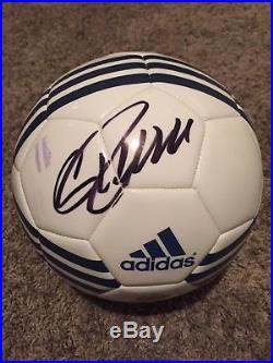 Cristiano Ronaldo Signed Autographed Soccer Ball COA/HOLOGRAM