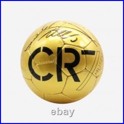 Cristiano Ronaldo Signed Ball (with certification)