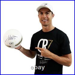 Cristiano Ronaldo Signed CR7 Museum Ball White