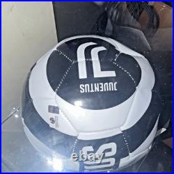 Cristiano Ronaldo Signed Juventus Soccer Ball GA COA Display Case Cristiano Ronaldo Signed Juventus Soccer Ball GA COA Display Case