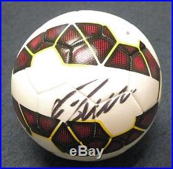 Cristiano Ronaldo Signed Manchester United Soccer Ball Autograph PSA/DNA COA