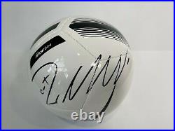 Cristiano Ronaldo Signed Nike Juventus Logo Soccer Ball COA football