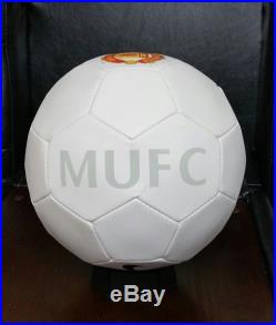 Cristiano Ronaldo Signed Official Nike Mufc Team Logo Soccer Ball