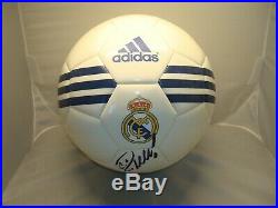Cristiano Ronaldo Signed Real Madrid Soccer Ball Beckett BAS Witnessed COA 1A