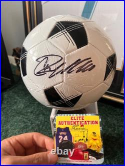 Cristiano Ronaldo Signed Soccer Ball CR7 Autographed Elite Authentication COA
