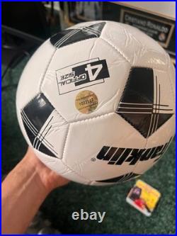 Cristiano Ronaldo Signed Soccer Ball CR7 Autographed Elite Authentication COA