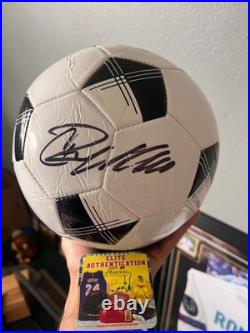 Cristiano Ronaldo Signed Soccer Ball CR7 Autographed Elite Authentication COA