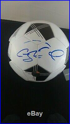 Cristiano Ronaldo Signed Soccer Ball With COA! See Photos