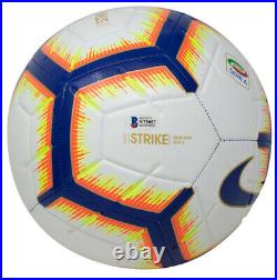 Cristiano Ronaldo Signed White Nike Strike Soccer Ball Fanatics BAS Hologram