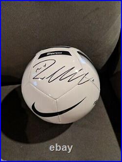 Cristiano Ronaldo cr7 Signed Nike Juventus Logo Soccer Ball COA football