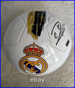Cristiano Ronaldo signed ball with GCOA certificate, Real Madrid