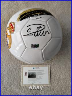 Cristiano Ronaldo signed ball with GCOA certificate, Real Madrid