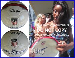 Crystal Dunn, 2019 Womens World Cup, Signed, Autographed, USA Soccer ball, Proof