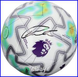 Cunha Manchester United Signed White and Green Puma English Premier Soccer Ball
