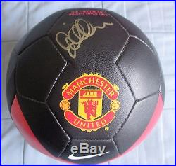 David Beckham Signed Manchester United Nike Size 5 Soccer Ball Dc/coa Full Name