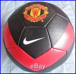David Beckham Signed Manchester United Nike Size 5 Soccer Ball Dc/coa Full Name