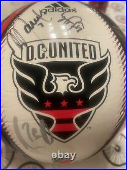 DC United 20 Autograph Team Signed MLS Soccer Ball Read Description