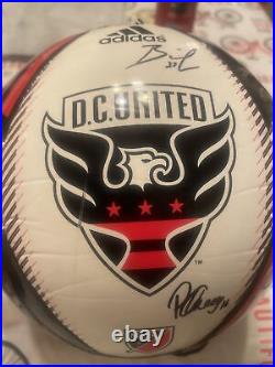 DC United 20 Autograph Team Signed MLS Soccer Ball Read Description