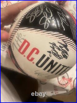 DC United 20 Autograph Team Signed MLS Soccer Ball Read Description