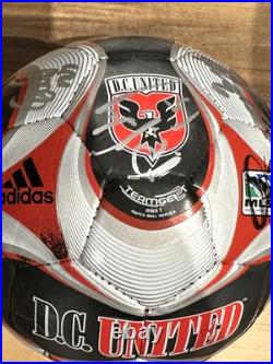 DC United Mini Soccer Ball, Mini 1, Autographed Signatures Unknown 2 DC United Mini Soccer Ball, Mini 1, Autographed Signatures Unknown 2