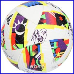 D. C. United Signed MU Soccer Ball from 2024 MLS Season with 11 Signatures #1
