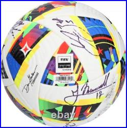 D. C. United Signed MU Soccer Ball from 2024 MLS Season with 11 Signatures #1
