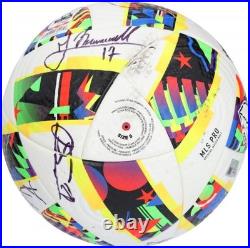D. C. United Signed MU Soccer Ball from 2024 MLS Season with 11 Signatures #1