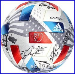 D. C. United Signed Match-Used Soccer Ball from 2021 MLS Season with20 Signatures