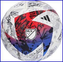 D. C. United Signed Match-Used Soccer Ball from 2023 MLS Season with10 Signatures