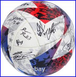 D. C. United Signed Match-Used Soccer Ball from 2023 MLS Season with10 Signatures