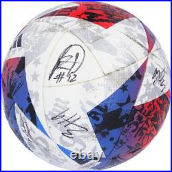 D. C. United Signed Match-Used Soccer Ball from 2023 MLS Season with10 Signatures