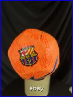 Dani Alves Signed Barcelona Soccer Ball (BECKETT WITNESSED)