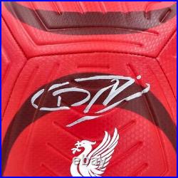 Darwin Nunez Liverpool FC Autographed Nike Strike Soccer Ball