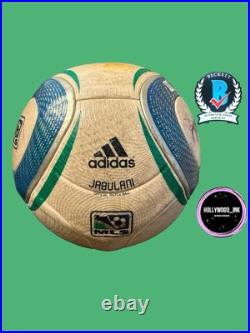 David Beckham And Landon Donovan Signed La Galaxy Jabulani Sz5 Ball Beckett Loa