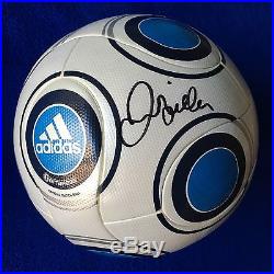 David Beckham Autographed Adidas Terrapass Official Match Soccer Ball