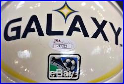 David Beckham Autographed LA Galaxy Ball Size 5 JSA LOA Authenticated