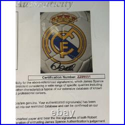 David Beckham Autographed Real Madrid Soccer Ball JSA LOA David Beckham Autographed Real Madrid Soccer Ball JSA LOA