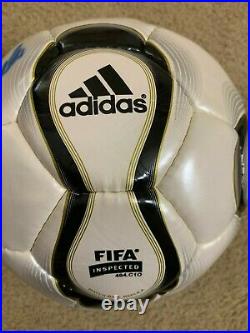 David Beckham Signed Adidas Soccer Rep Game Un Used Ball JSA World Cup England