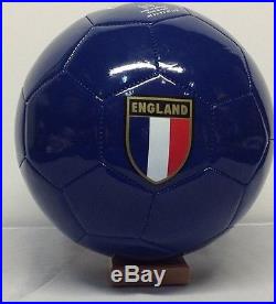 David Beckham Signed Autograhed England Soccer Ball PSA