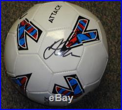 David Beckham Signed Full Size Mitre Soccer Ball