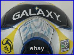 David Beckham Signed MLS Addias Los Angeles Galaxy Soccer Ball To Stacy JSA COA David Beckham Signed MLS Addias Los Angeles Galaxy Soccer Ball To Stacy JSA COA